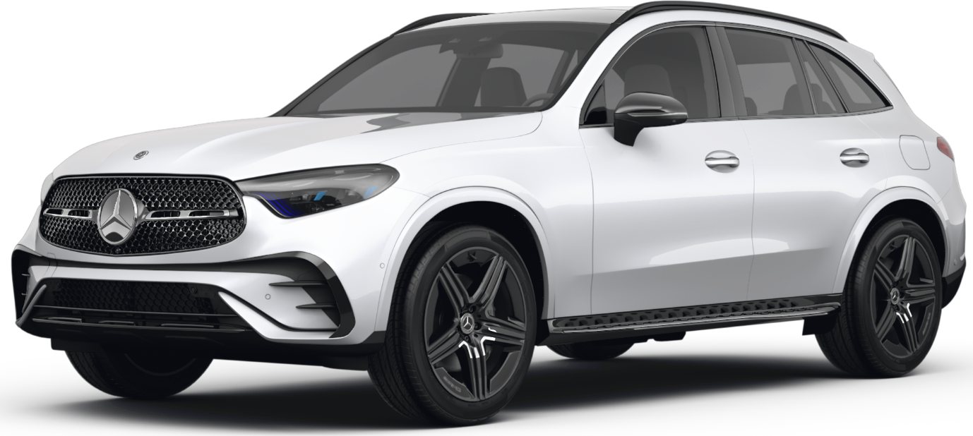 white Mercedes-Benz electric SUV viewed from the front side showing detailed grille, headlights, side mirrors, and wheels