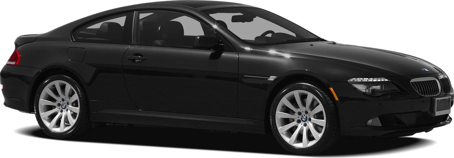 Side and front view of sporty coupe with sharp headlights and alloy wheels