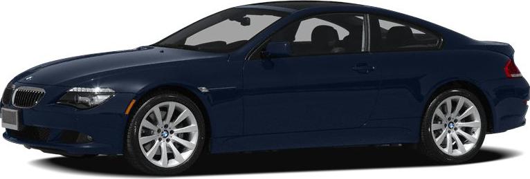 Sleek blue coupe side profile with alloy wheels