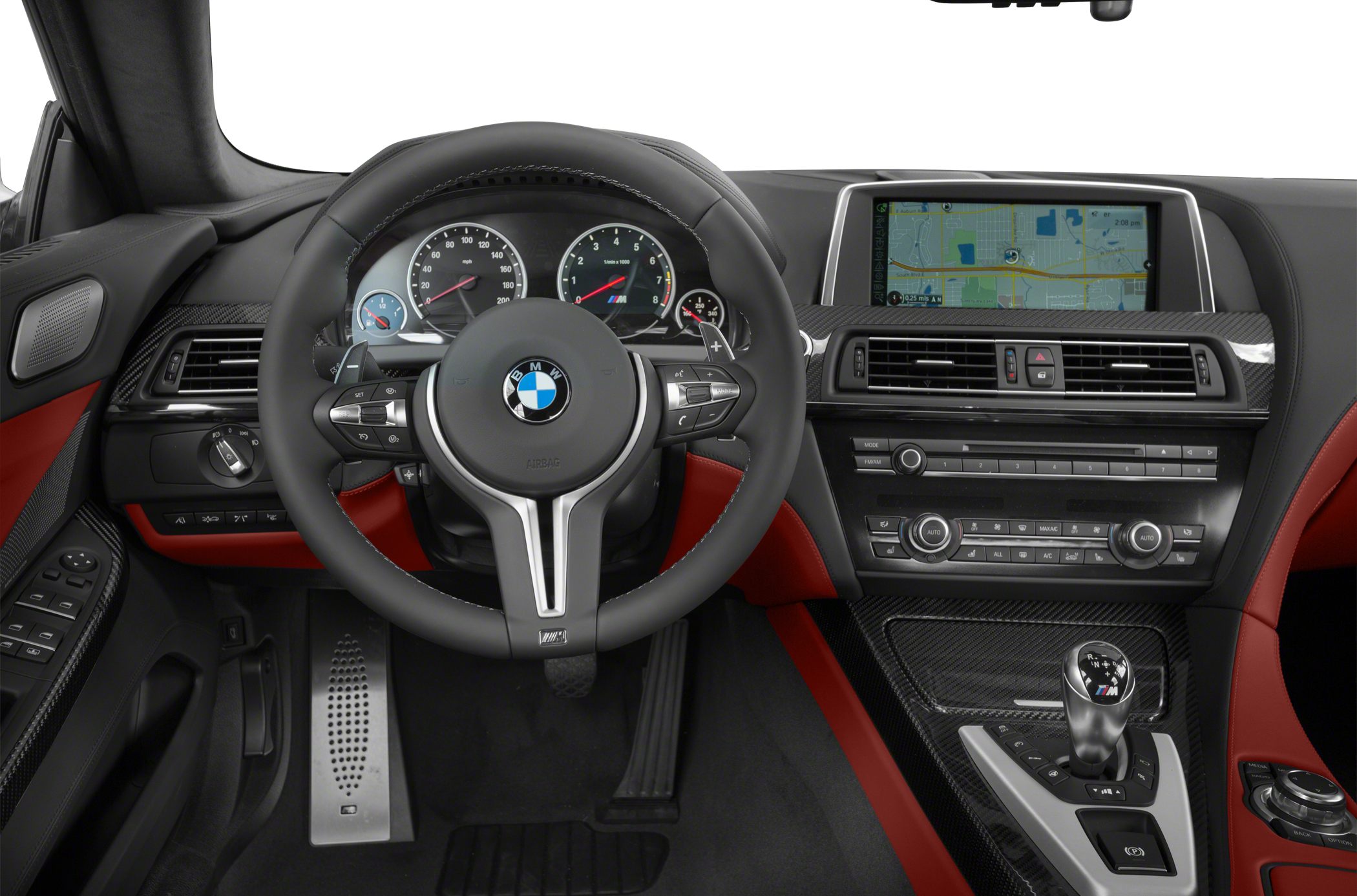 Steering wheel, instrument cluster, infotainment dashboard