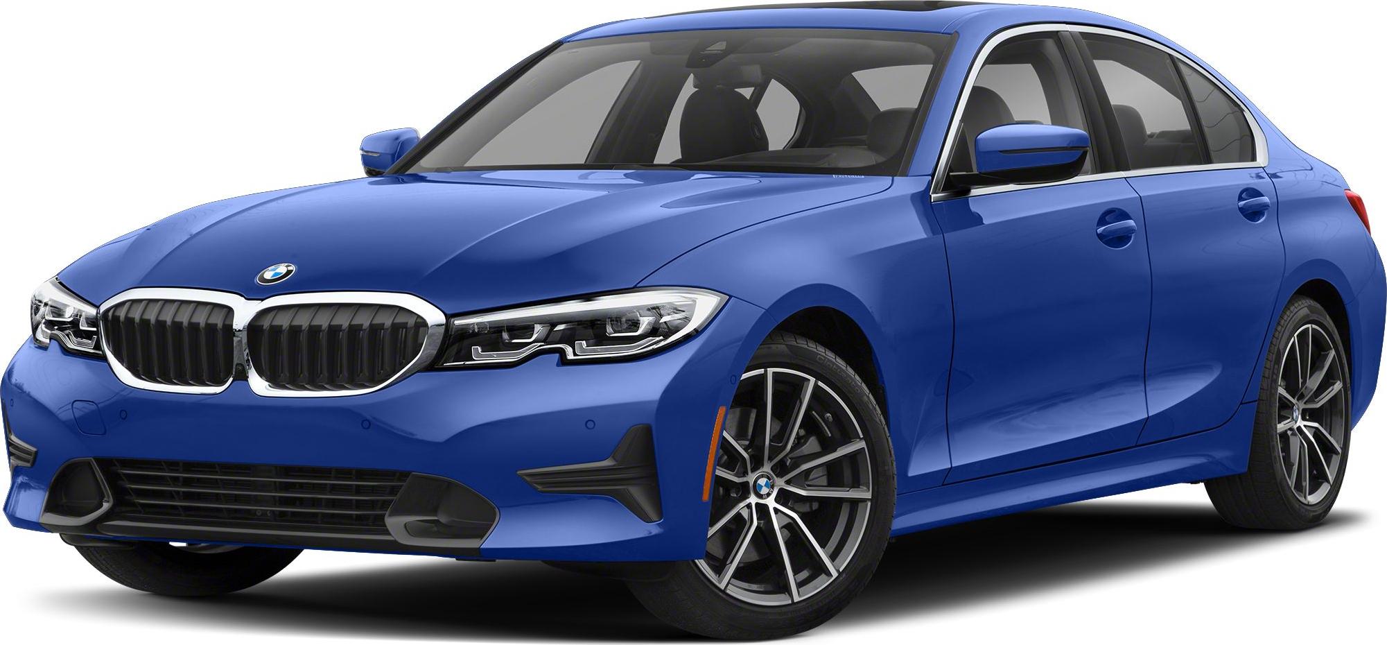 3/4 front-left view, Portimao Blue Metallic