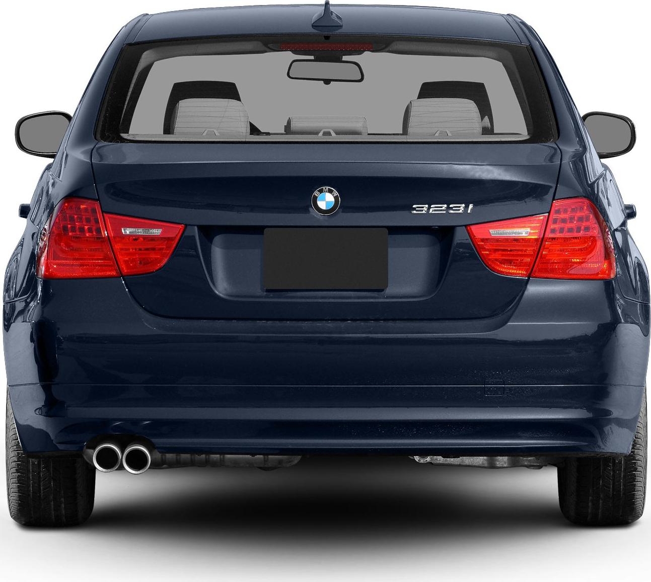 2009 BMW 3 Series Sedan (E90 LCI, facelift 2008) Rear View