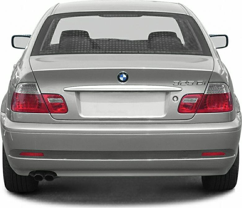 2004 BMW 3 Series Coupe (E46, facelift 2003) Rear View