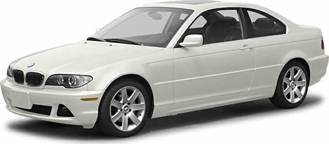 Front-side view of a white coupe with sporty alloy wheels