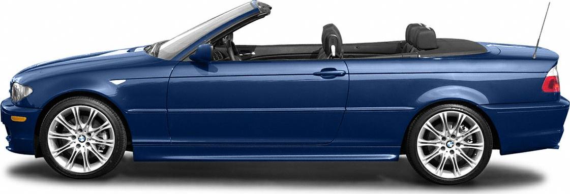 2001 BMW 3 Series Convertible (E46, facelift 2001) Side View Left