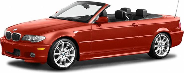 3/4 front-left view, Electric Red