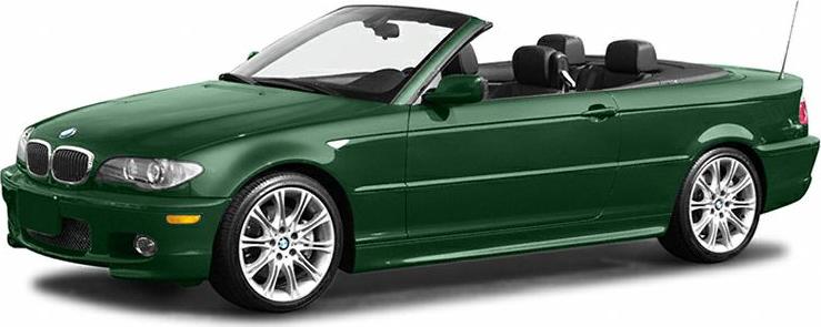 3/4 front-left view, Oxford Green Metallic
