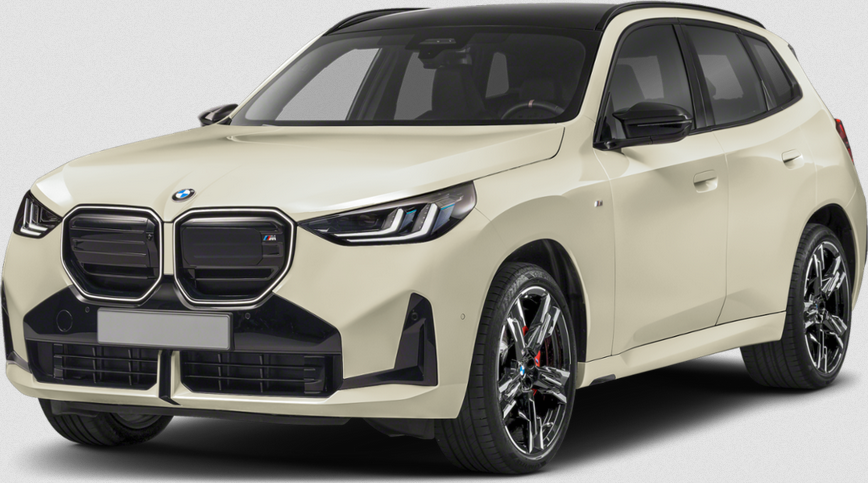 Electric SUV with closed grille, LED headlights, and premium alloy wheels