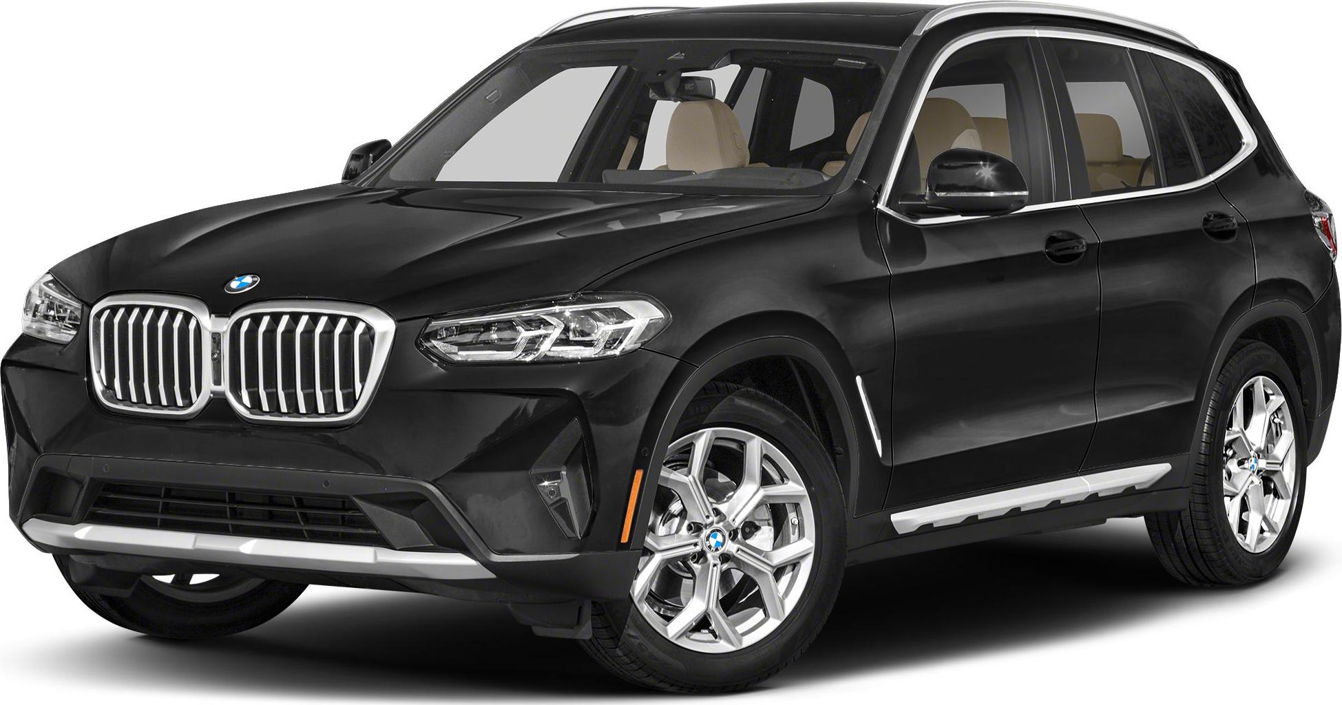 3/4 front-left view, Black Sapphire Metallic