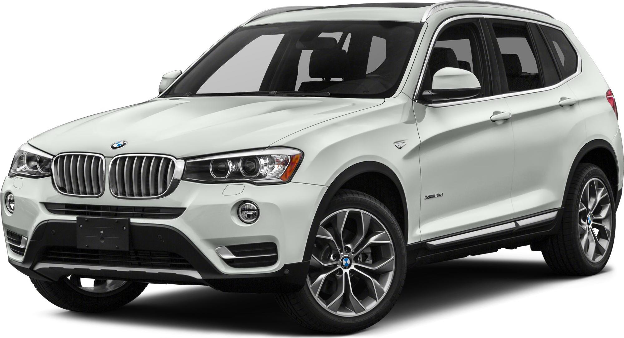 White SUV with updated headlights and kidney grille in front-side view