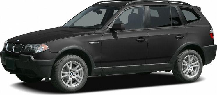 3/4 front-left view, Black Sapphire Metallic