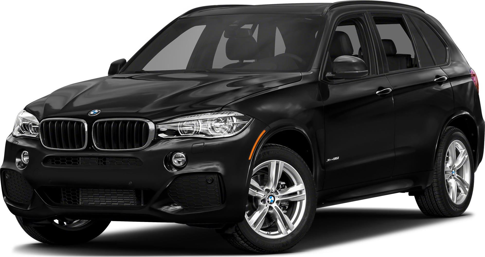 Front grille and LED headlights of luxury SUV