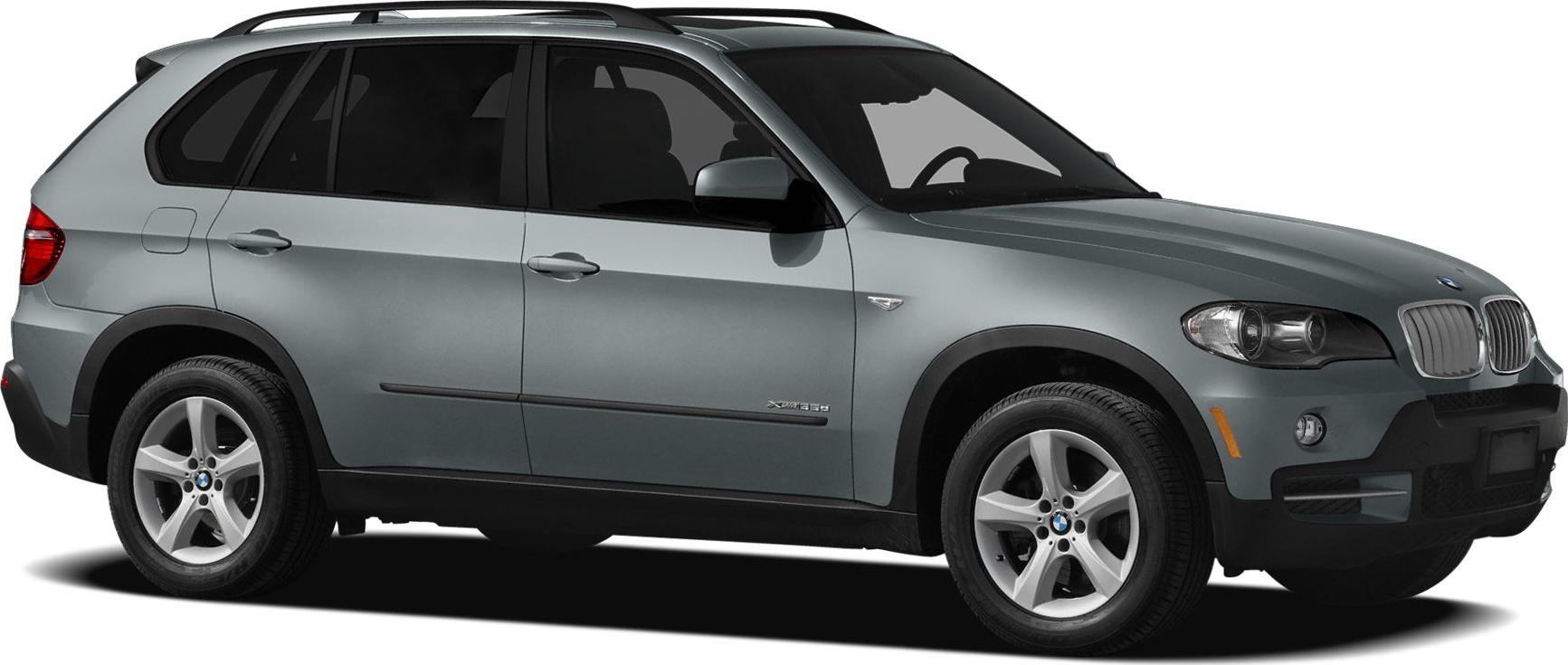 Side profile of mid-size SUV with alloy wheels