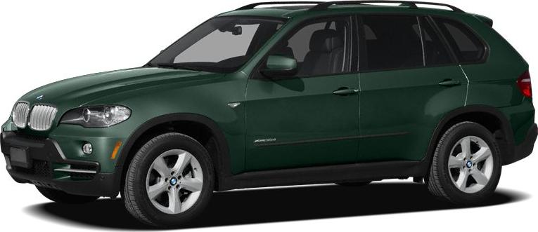 3/4 front-left view, Deep Green Metallic