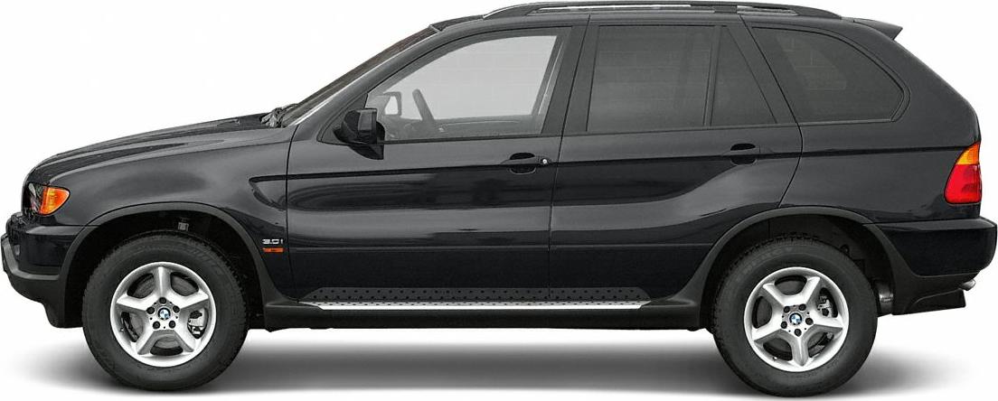 2000 BMW X5 (E53) Side View Left