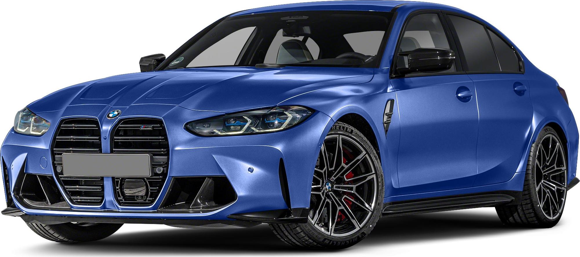 3/4 front-left view, Portimao Blue Metallic