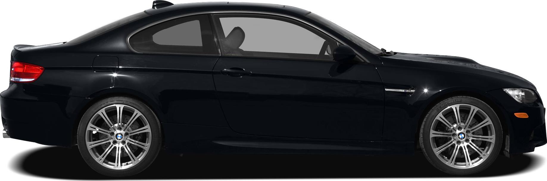 2011 BMW M3 Coupe (E92 LCI, facelift 2010) Side View Right