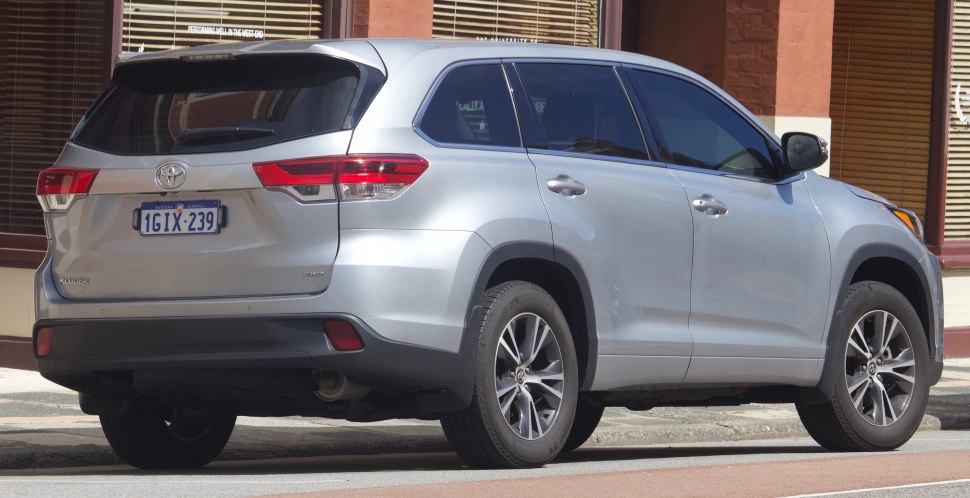 Silver SUV rear and side, alloy wheels, modern taillights