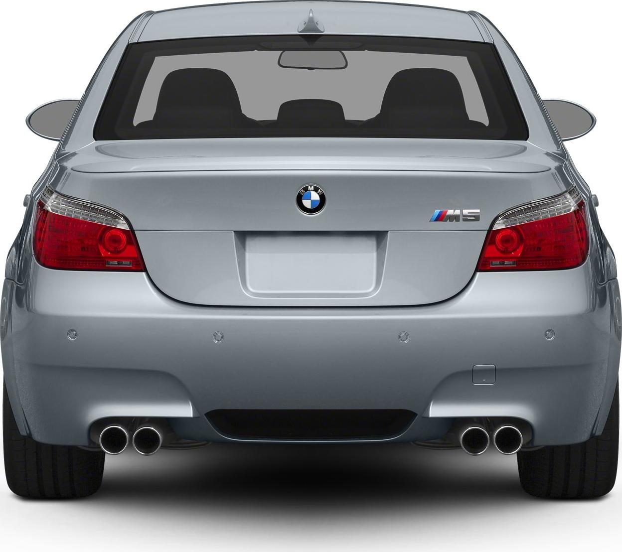 2008 BMW M5 (E60 LCI, facelift 2007) Rear View