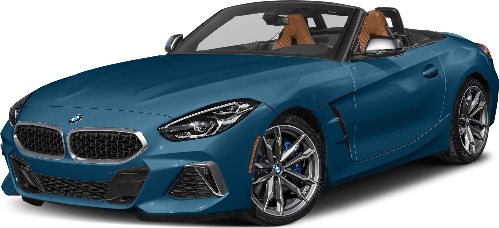 3/4 front-left view, Misano Blue Metallic