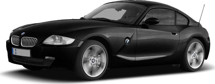 3/4 front-left view, Black Sapphire Metallic