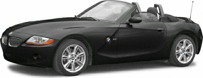 3/4 front-left view, Black Sapphire Metallic
