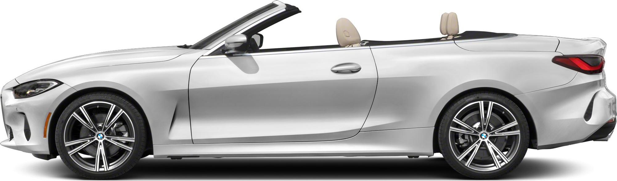 2021 BMW 4 Series Convertible (G23) Side View Left