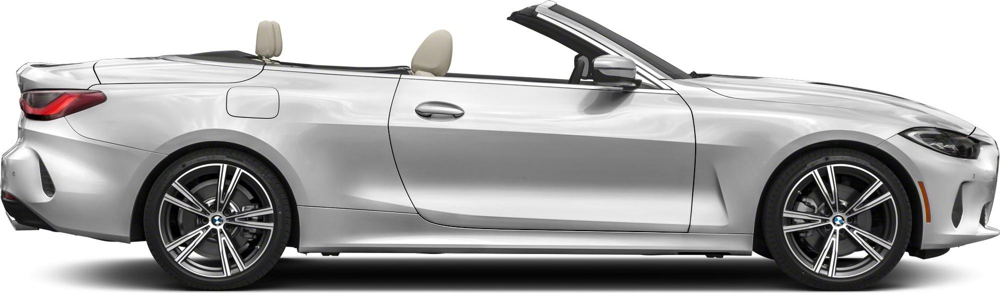 2021 BMW 4 Series Convertible (G23) Side View Right
