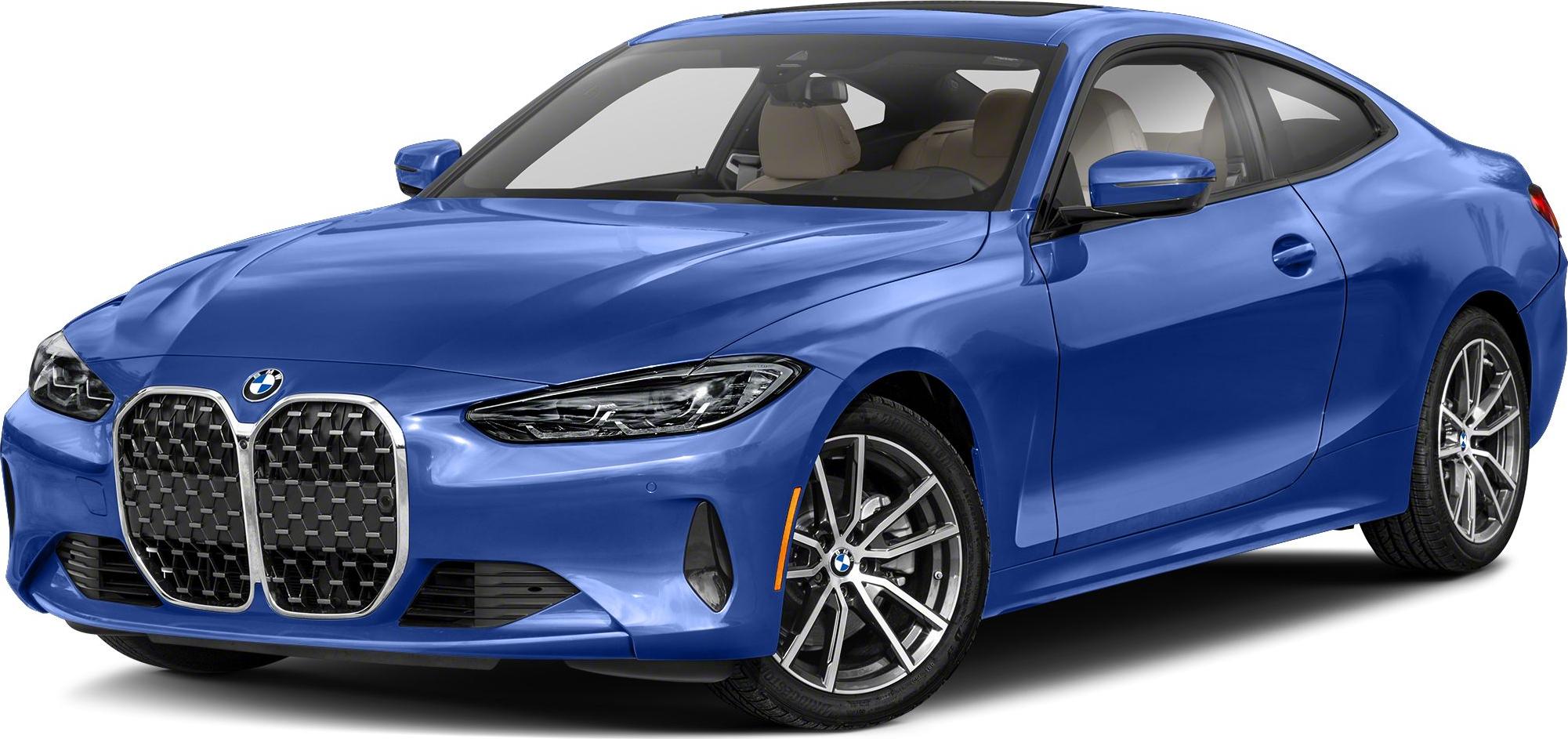 3/4 front-left view, Portimao Blue Metallic