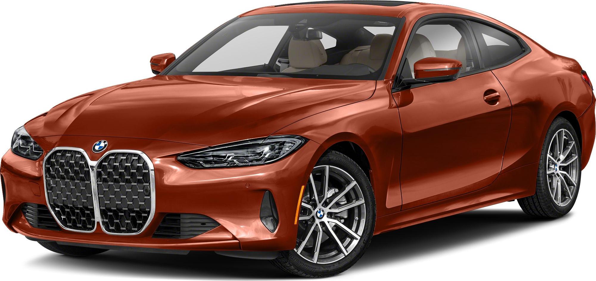 3/4 front-left view, Sunset Orange Metallic