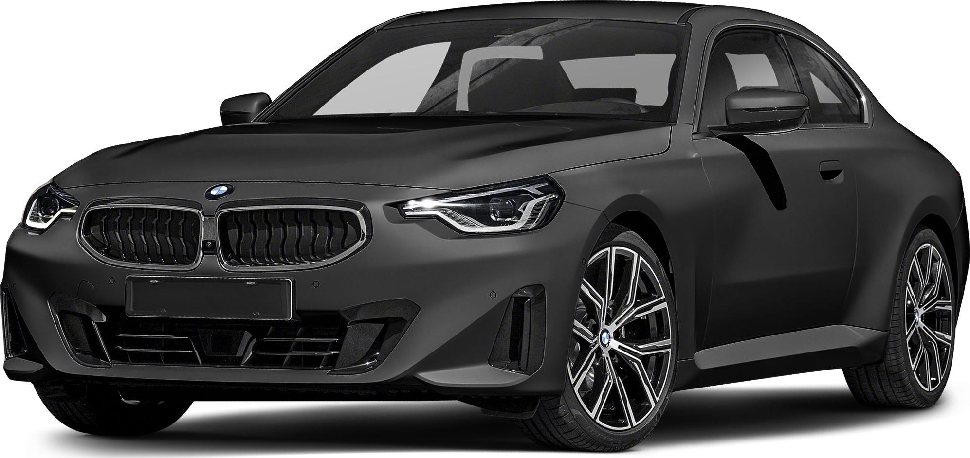 3/4 front-left view, Black Sapphire Metallic