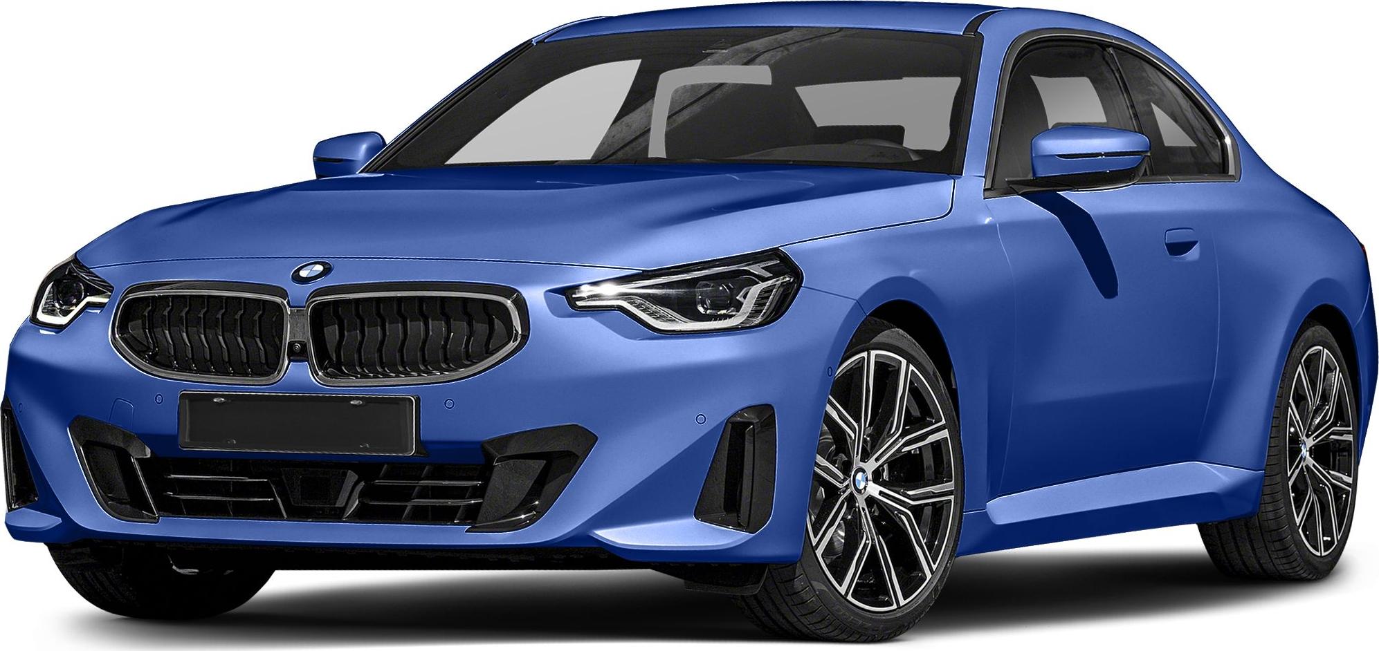 3/4 front-left view, Portimao Blue Metallic
