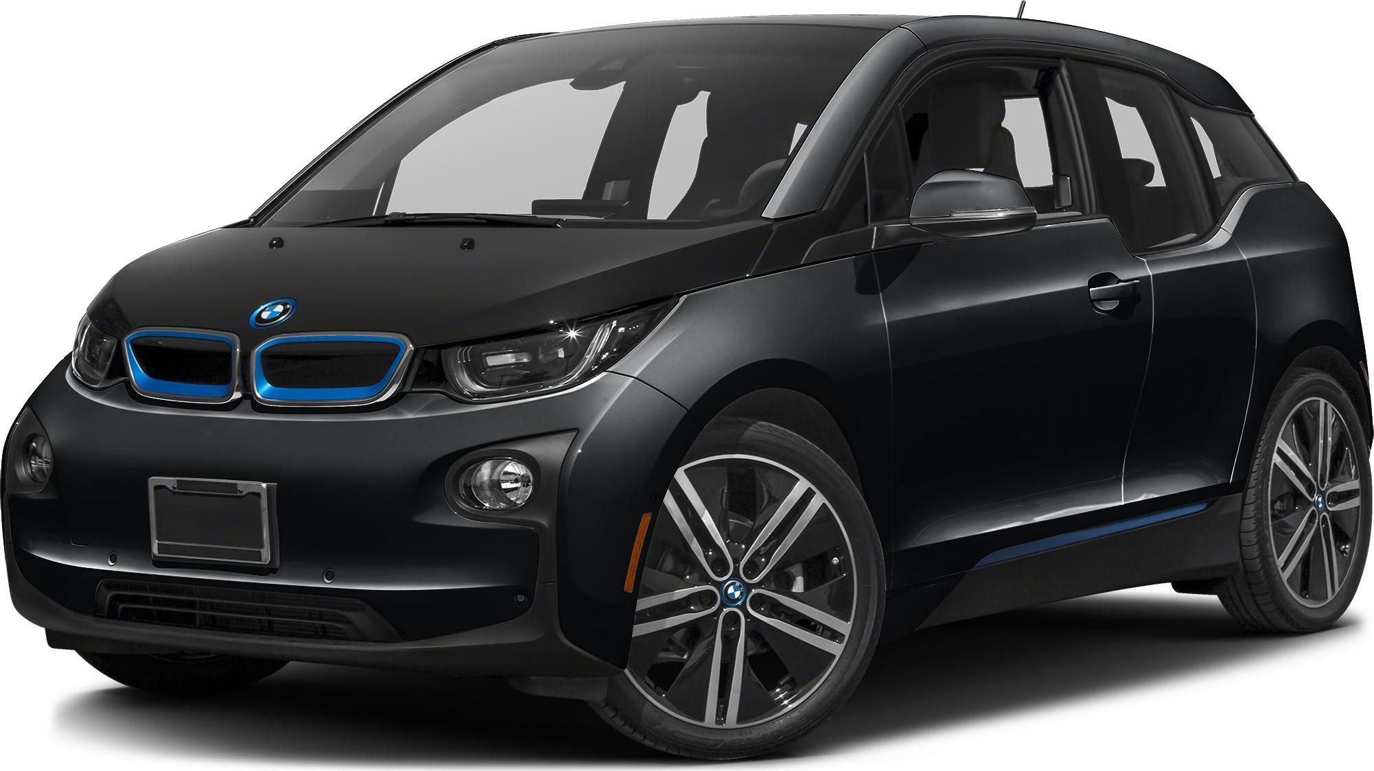 3/4 front-left view, Fluid Black W / Highlight Bmw I Blue