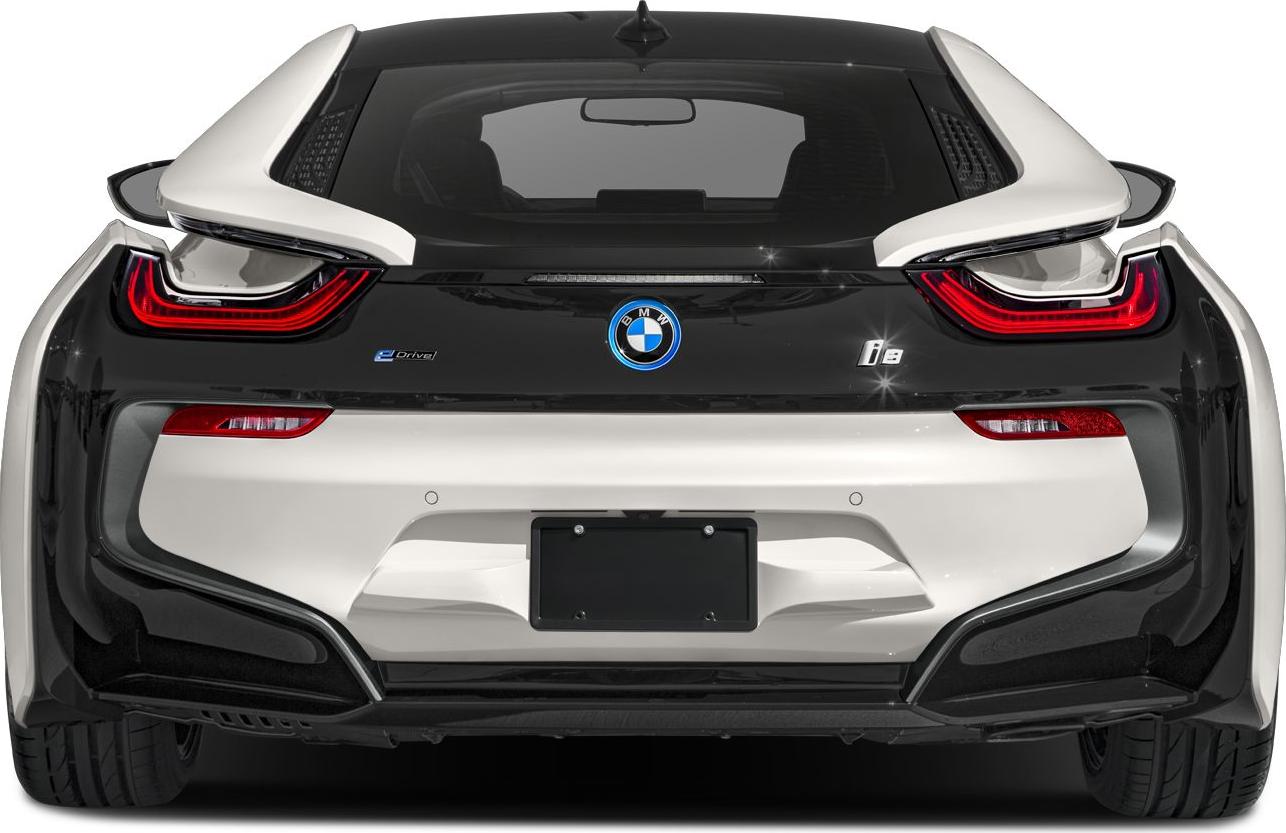 2018 BMW i8 Coupe (I12 LCI) Rear View