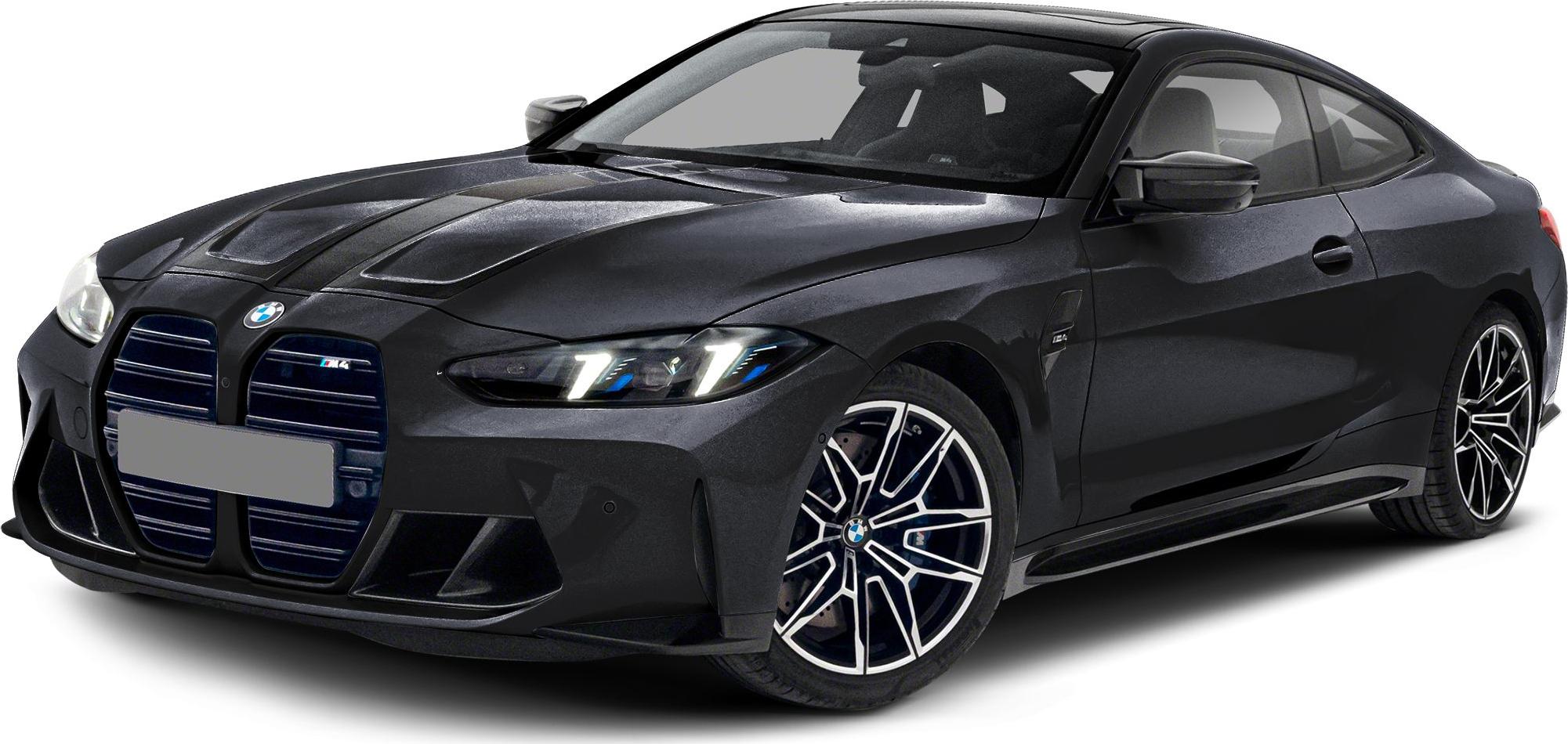 3/4 front-left view, Black Sapphire Metallic