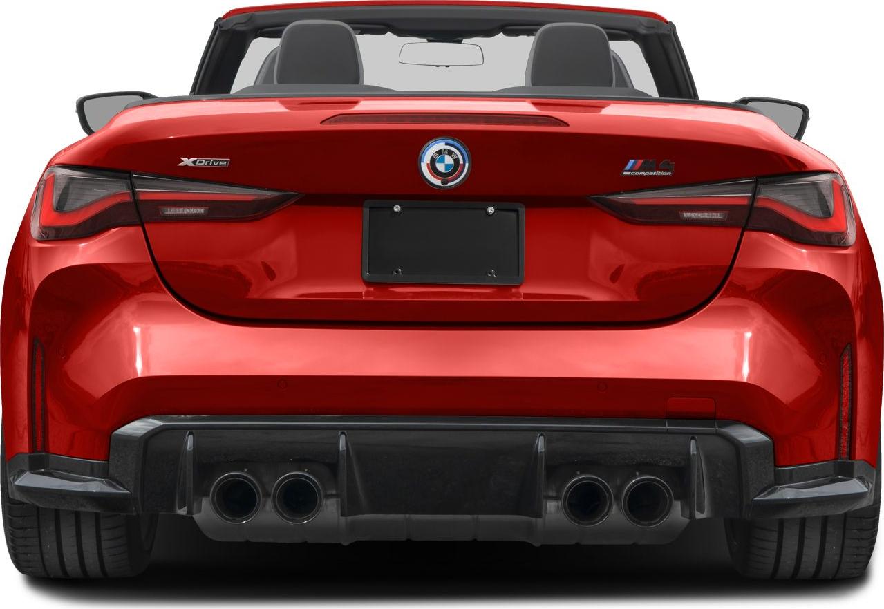 2021 BMW M4 Convertible (G83) Rear View