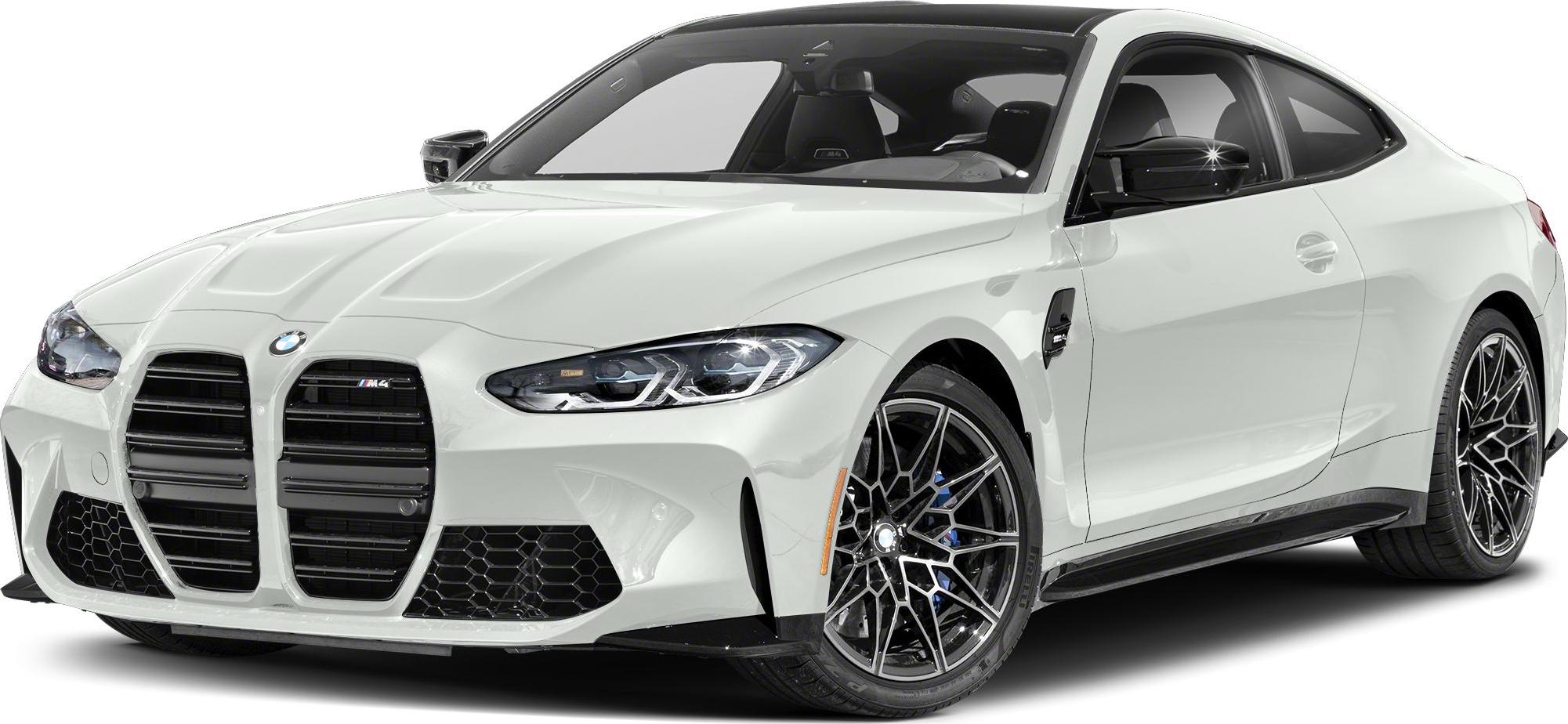 Front grille and alloy wheels of a sleek white coupe