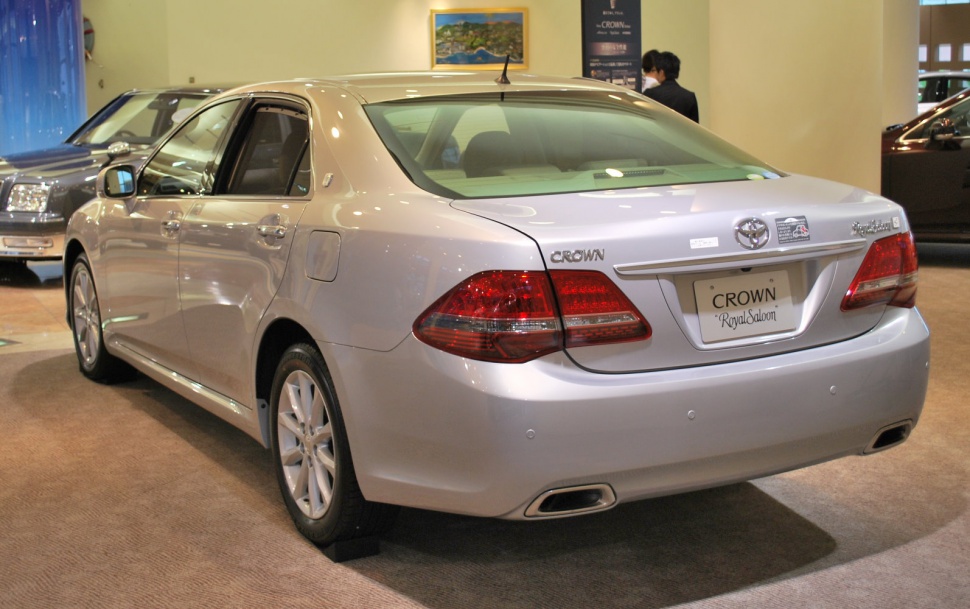 Rear and side view with taillights and dual exhaust