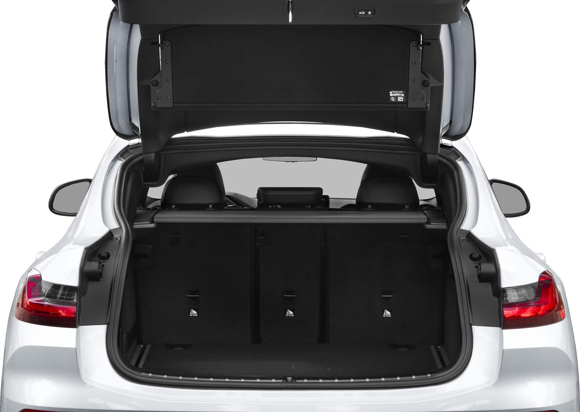 Open trunk space of modern luxury SUV