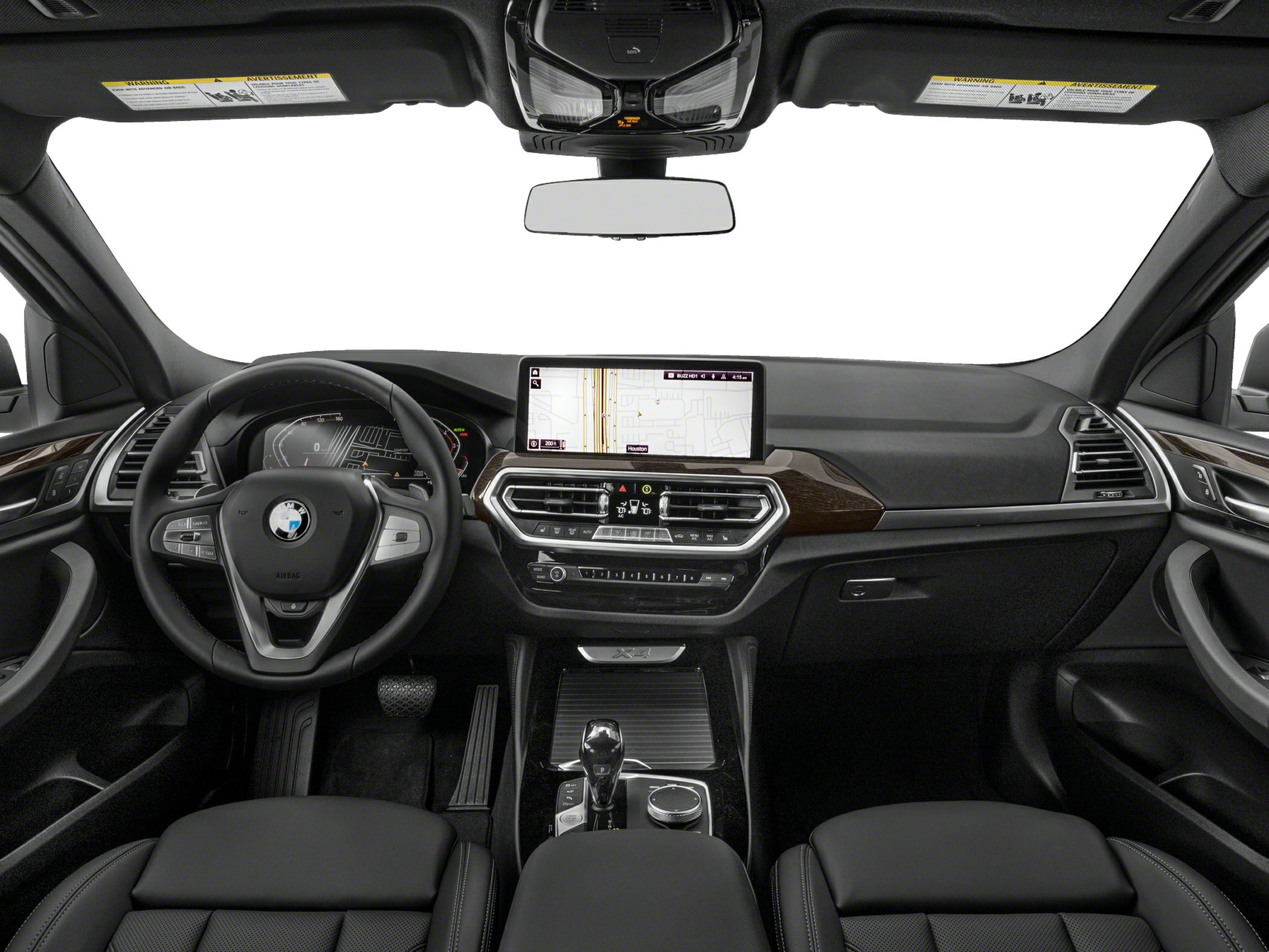 Digital instrument cluster and touchscreen infotainment center