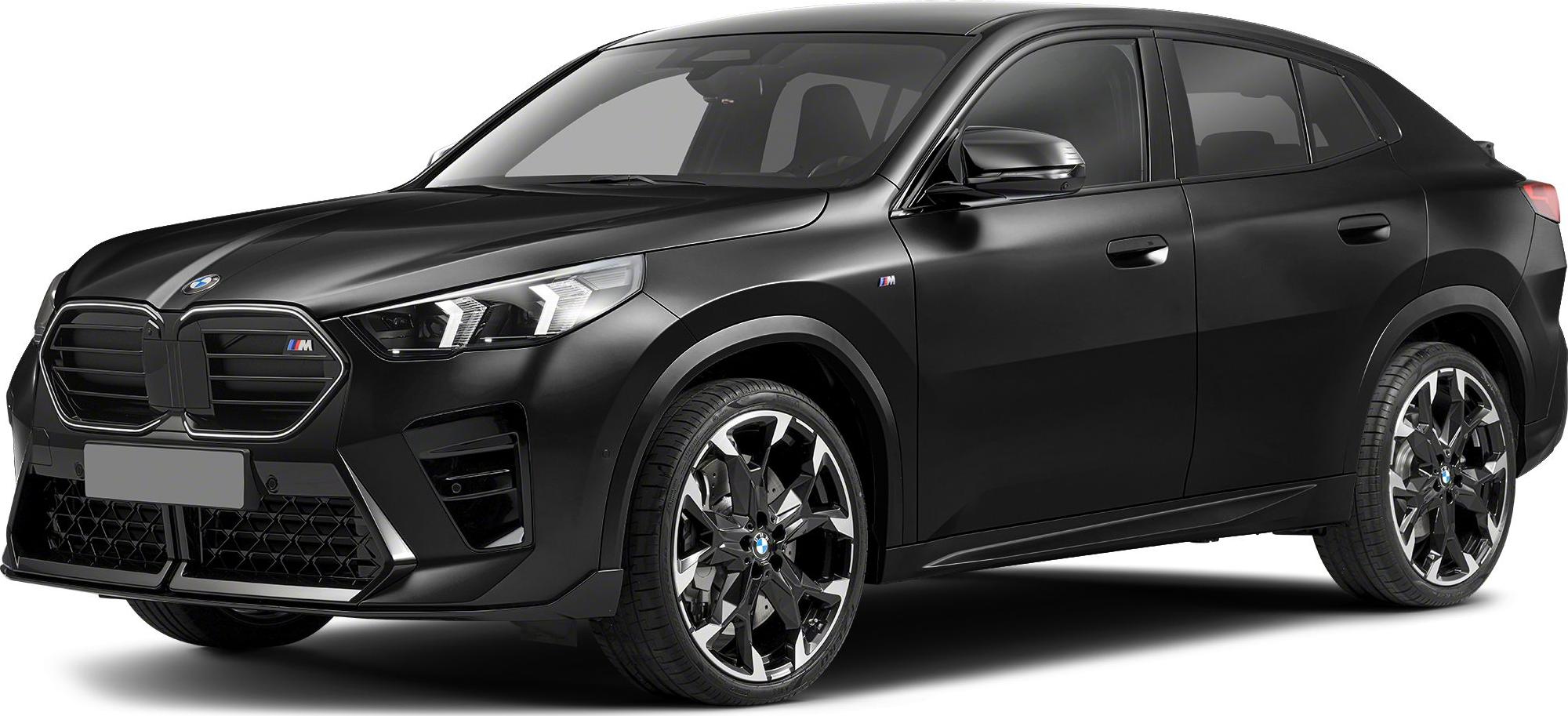 3/4 front-left view, Black Sapphire Metallic