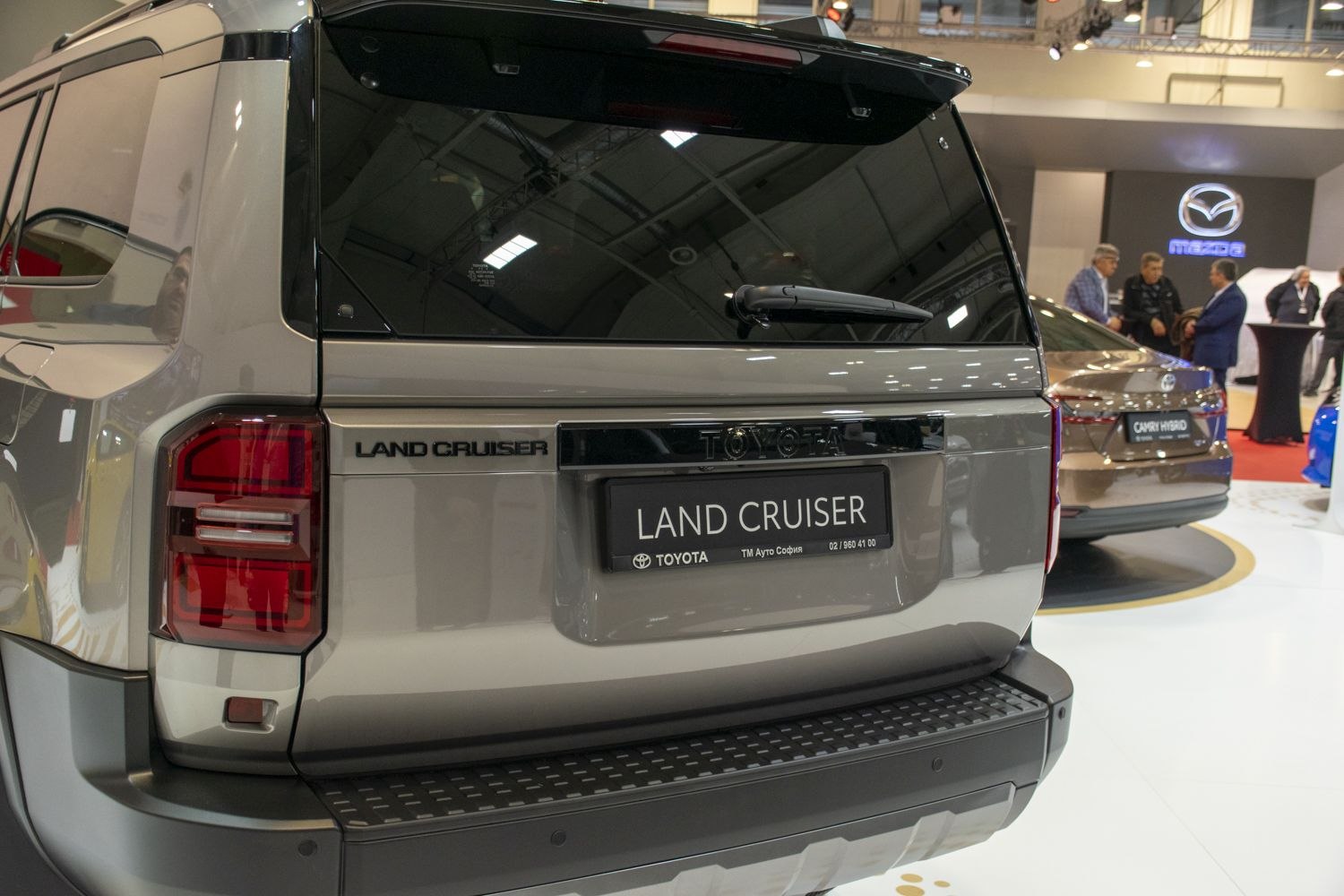 Rear view and tail light design of a modern SUV