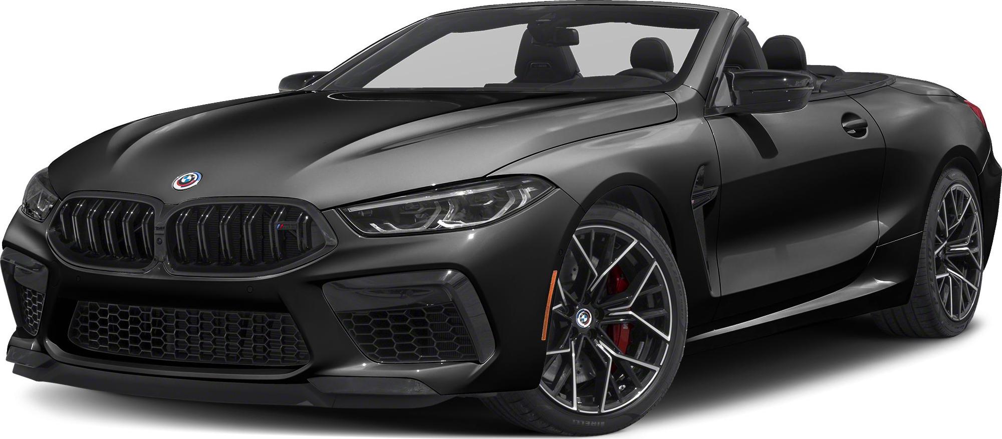 Front grille and alloy wheel with red brake caliper on a sporty convertible