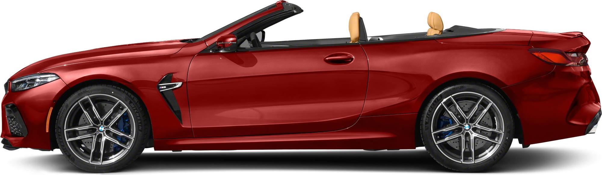 2019 BMW M8 Convertible (F91) Side View Left