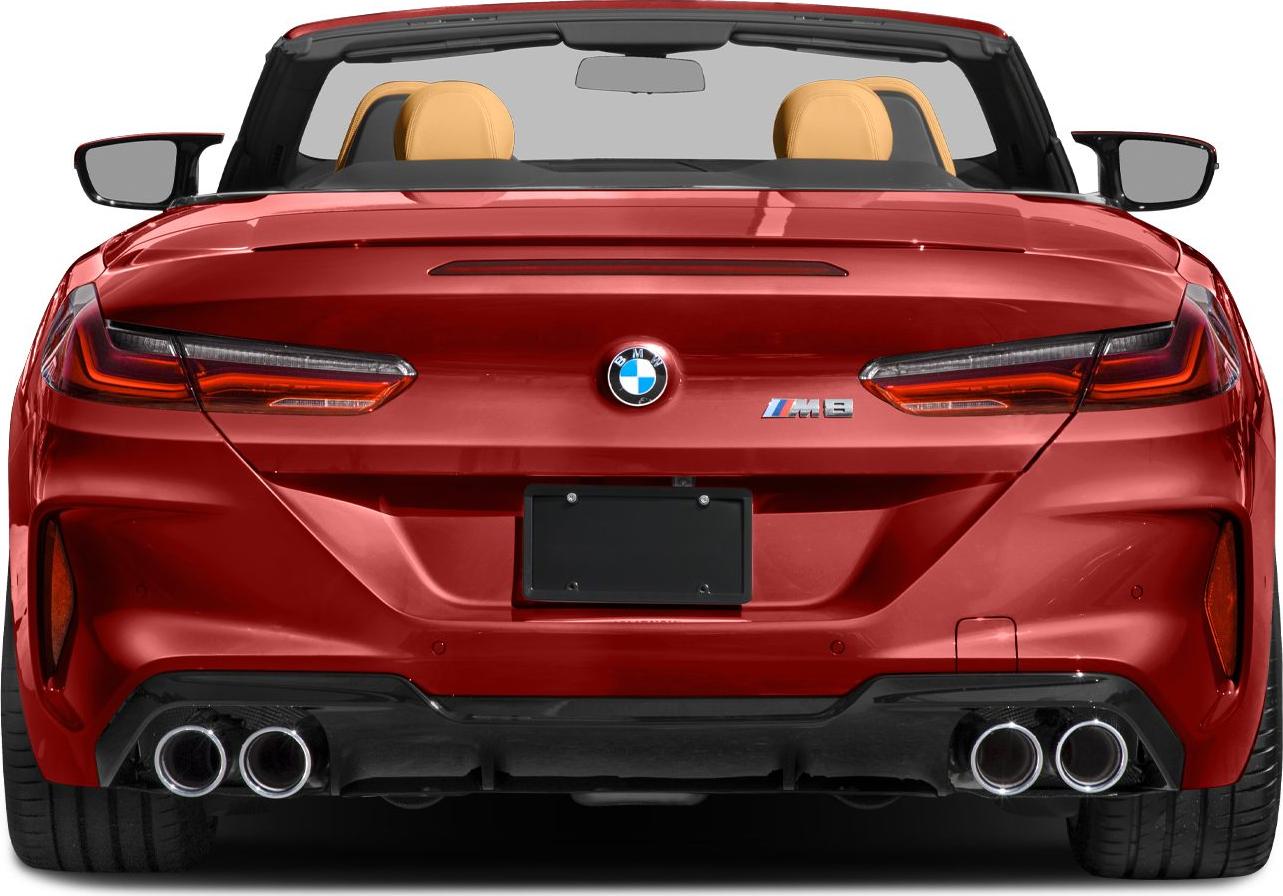 2019 BMW M8 Convertible (F91) Rear View