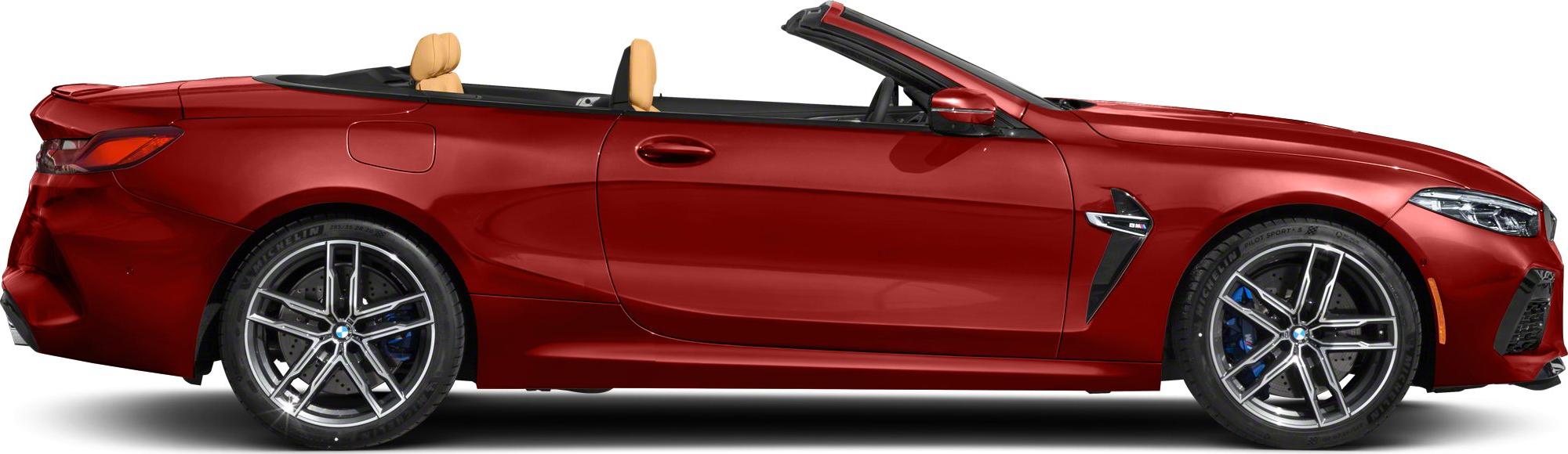 2019 BMW M8 Convertible (F91) Side View Right
