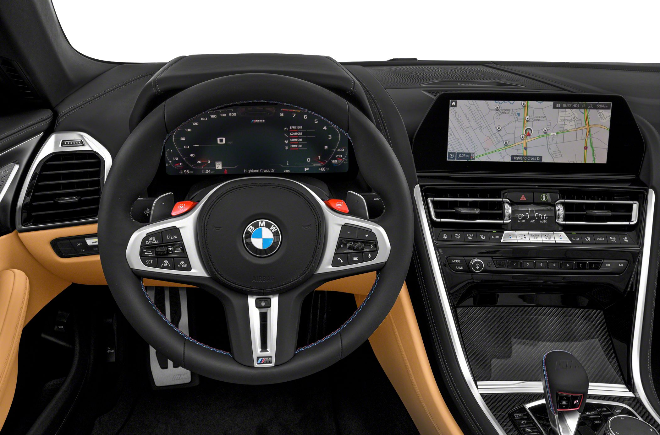 Digital dashboard and advanced infotainment system with premium steering wheel