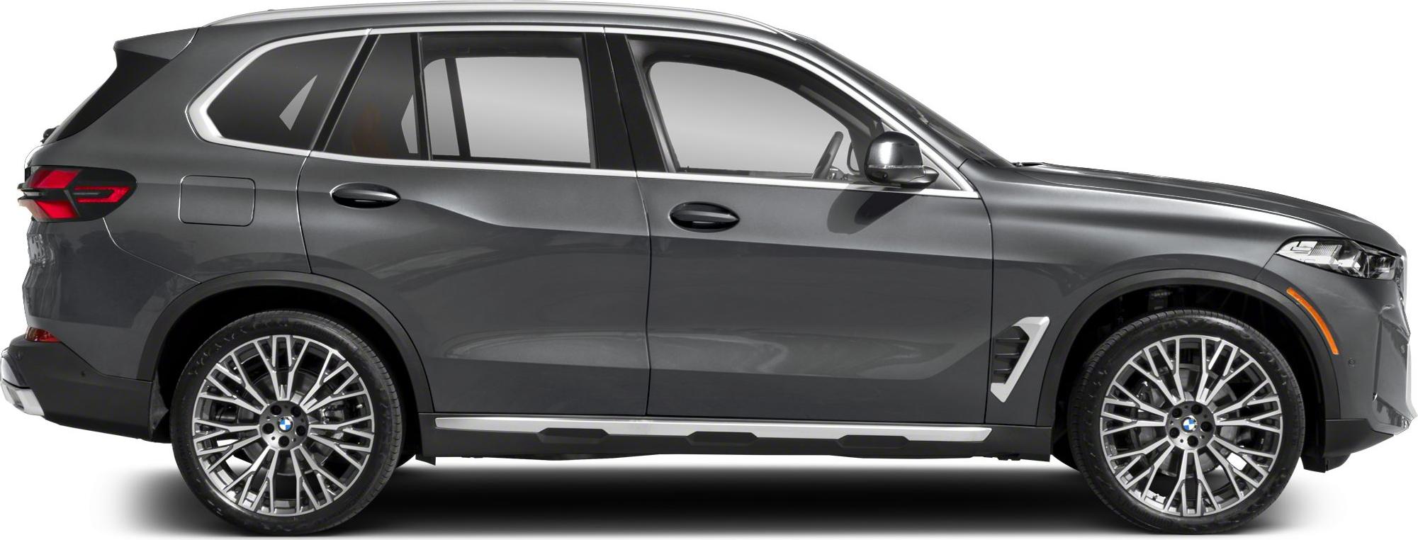 Side profile and intricate alloy wheels of modern luxury SUV