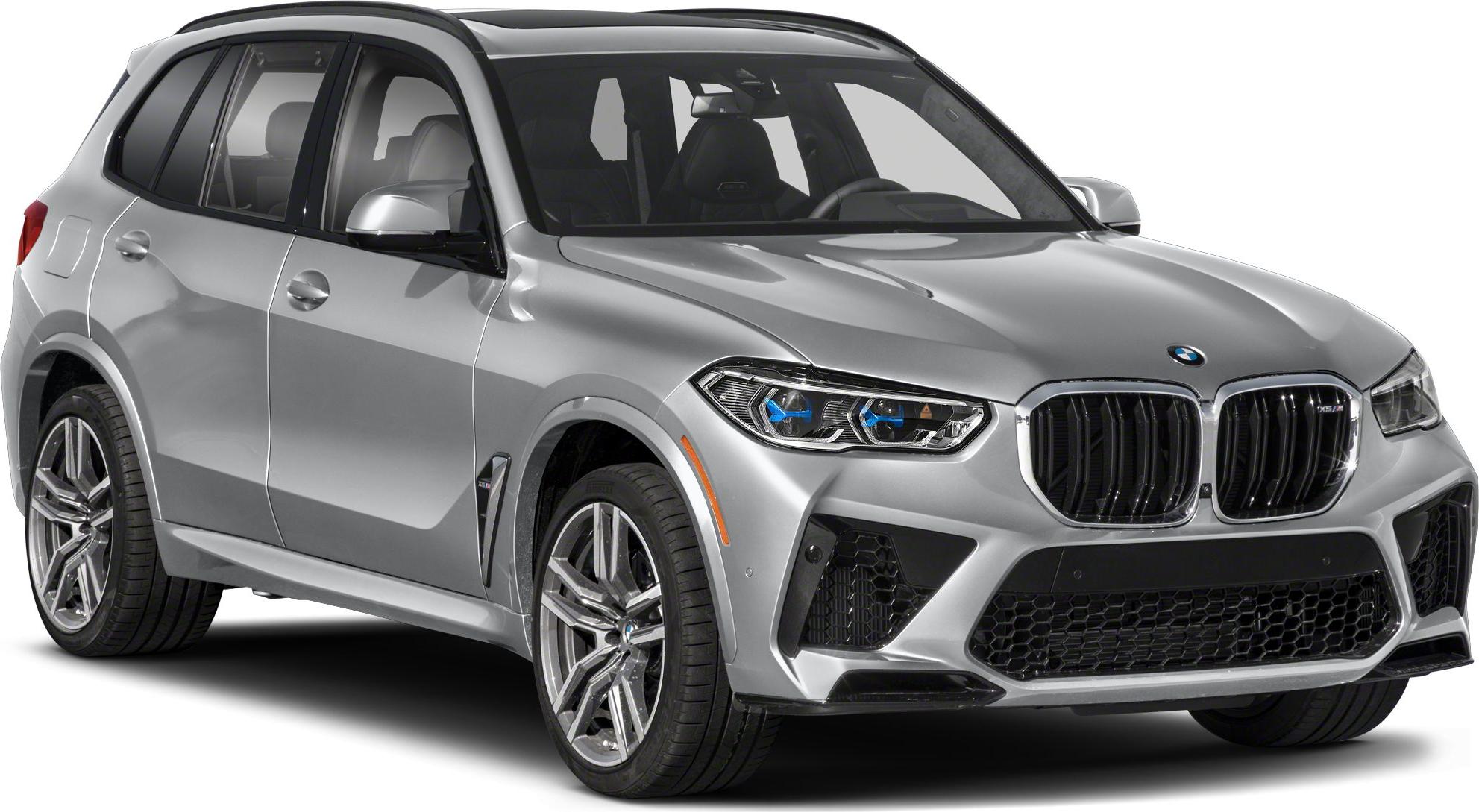 Silver luxury SUV with aggressive grille and sporty alloy wheels