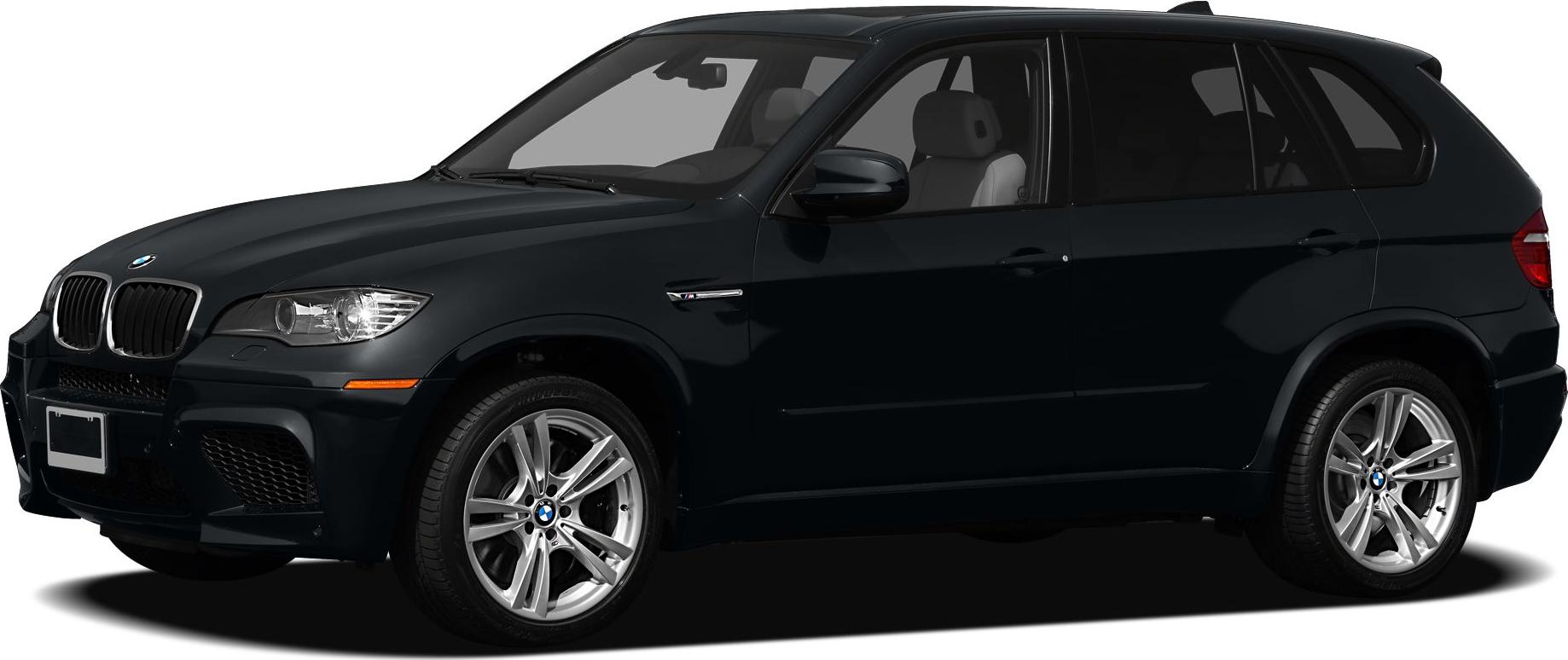 Black BMW SUV side view with sporty alloy wheels and luxury interior seats